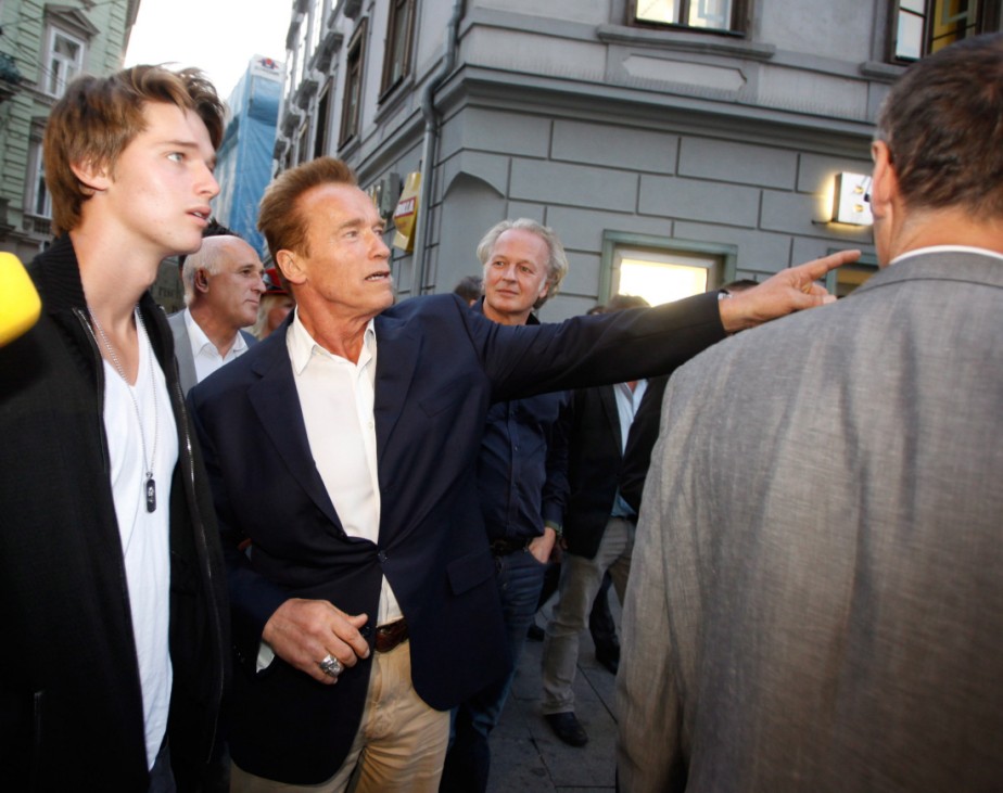 Arnold Schwarzenegger in Austria