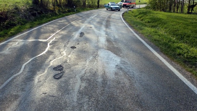 Unfall Motorrad Allgäu Ölspur