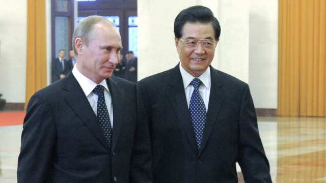 Vladimir Putin,Hu Jintao