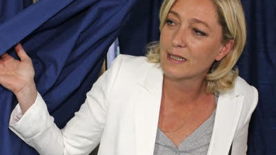 Frankreich: Front National: Kommt bei Frankreichs Wählern an: Marine Le Pen.