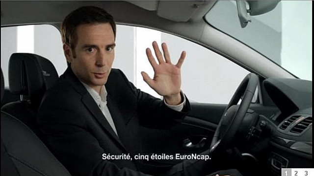Renault und Opel werben in Frankreich auf Deutsch: Auf allen Fernsehkanälen Frankreichs ist derzeit ein sympathischer Franzose zu sehen, der halb auf Deutsch, halb auf Französisch die Vorzüge des neuen Renault Mégane 3 anpreist.