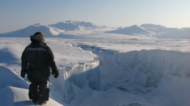 Hochgefühl in der Arktis: Während einer Expedition kreisen die Gedanken weniger um den wissenschaftlichen Wert eines Projekts als um Probleme wie Kälte, Hunger und Erschöpfung.