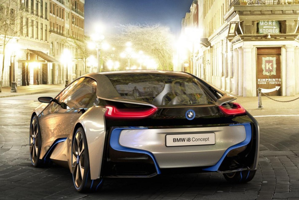 Nachtaufklärer BMW i8 Concept Laser