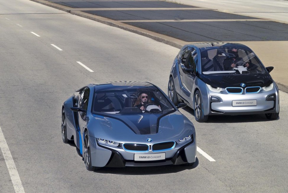 Nachtaufklärer BMW i8 Concept Laser