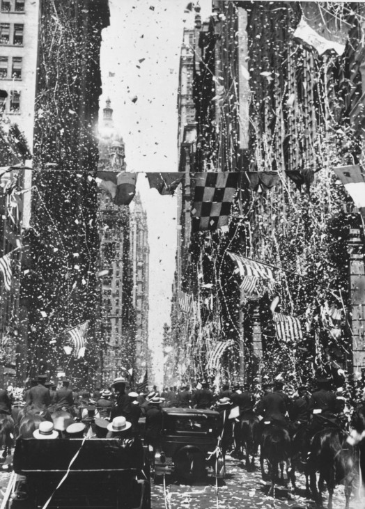 FILE PHOTO:  125 Years Since First NY Ticker Tape Parade