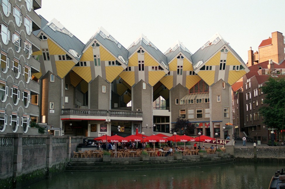 Kubushäuser in Rotterdam