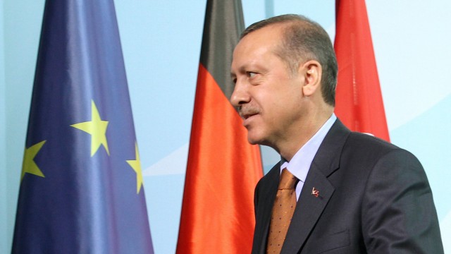 Merkel und Erdogan im Bundeskanzleramt