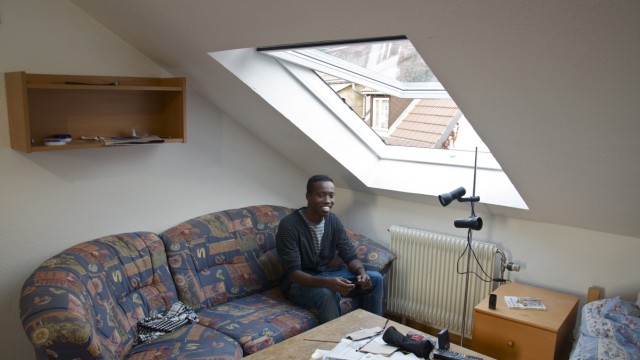 Somalier findet Zuflucht in Bayern: In seiner Nürnberger Wohngruppe kann Ahmed zur Ruhe kommen - vorläufig.