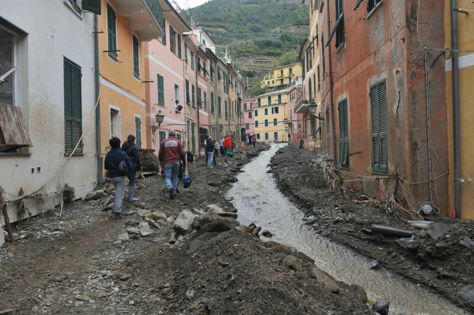 Rains hit central and northern Italy