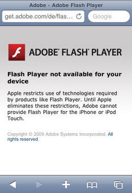 Flash iPhone