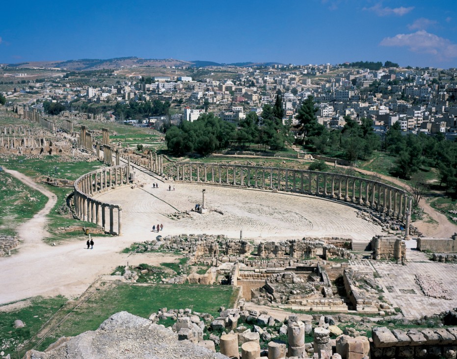 Themendienst Reisen: Jerash ist ein archaeologisches Kleinod in Jordanien