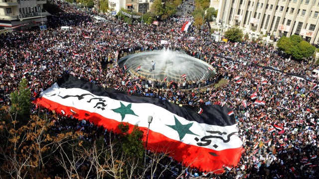 Demonstration in Damaskus