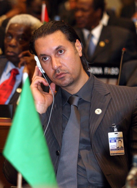 Motassim Gaddafi arrested