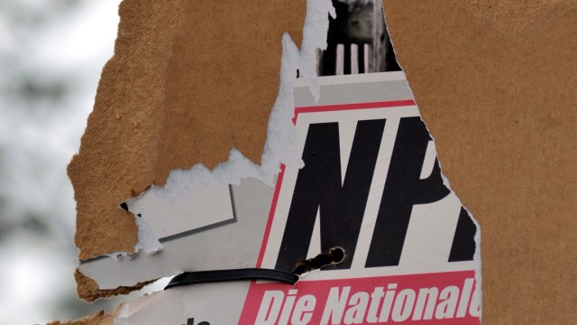 NPD-Wahlplakate in Thüringen