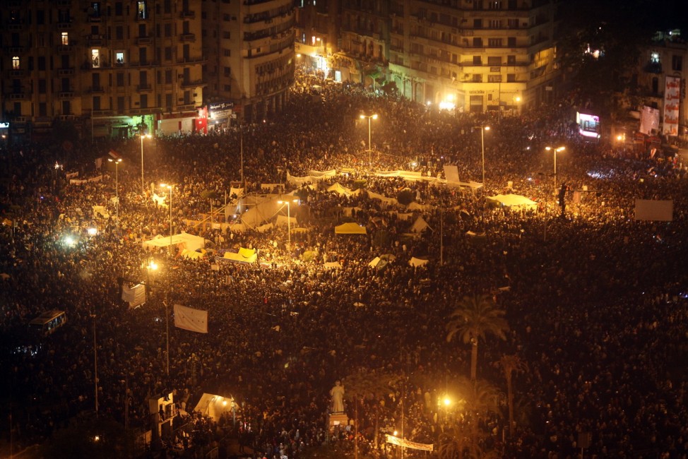 Protesters Gather For Tahrir Square Rally