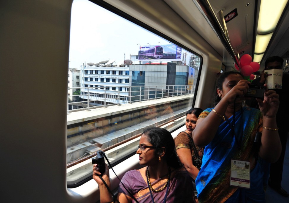 Bangalore becomes third Indian city to open metro service