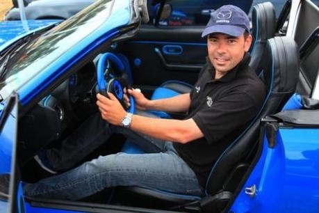 Mazda MX-5 in Le Mans: Serge Gallonier