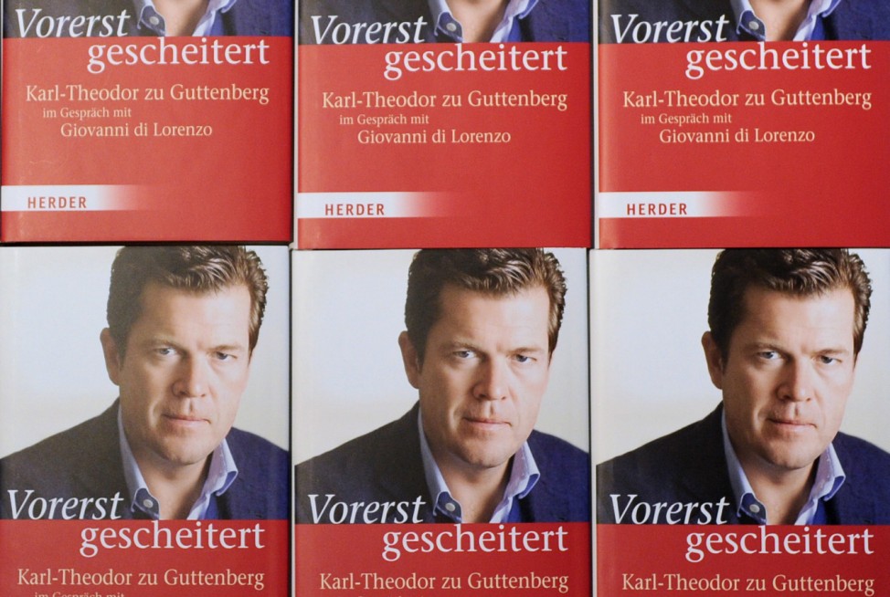 Guttenbergs Buch 'Vorerst gescheitert' im Handel