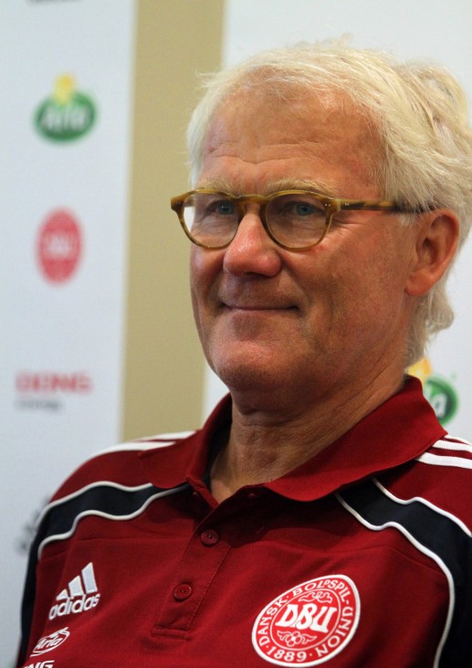 Team Denmark coach Morten Olsen
