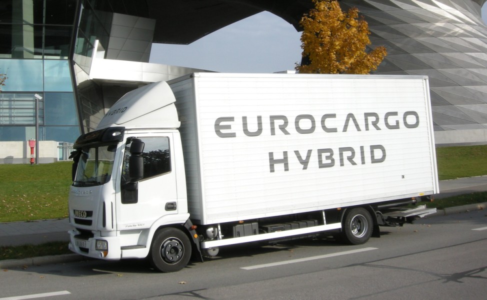 Flottenmanagement Elektro-Brummer Iveco Eurocargo Hybrid