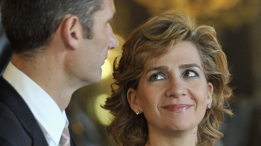 Iñaki Urdangarín mit seiner Ehefrau, Infantin Cristina von Spanien, 2010