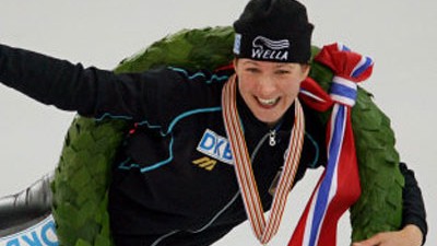 Doping-Affäre um Claudia Pechstein: Claudia Pechstein bei der EM 2006.