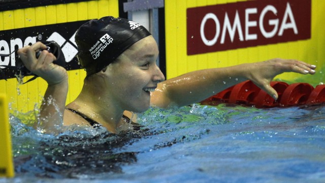 Sport kompakt: Silke Lippok gewann Gold über 200 Meter Freistil.