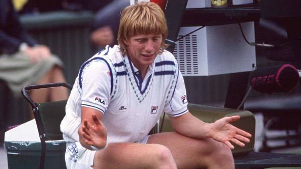 Boris Becker verliert in Wimbledon gegen Peter Doohan