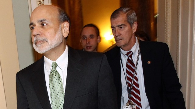 Fed Chair Ben Bernanke Brief GOP Lawmakers On Euro Zone Financial Crisis
