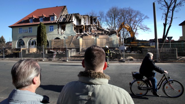 Haus der 'Zwickauer Terrorzelle' wird abgerissen