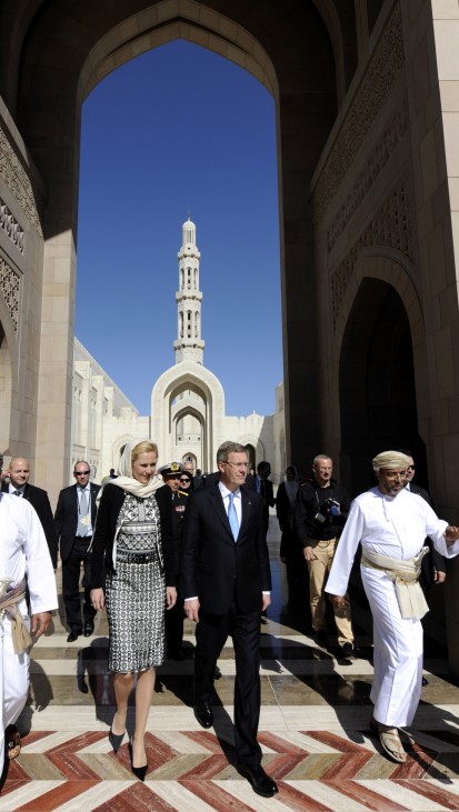 Bundespraesident Wulff besucht Sultanat Oman