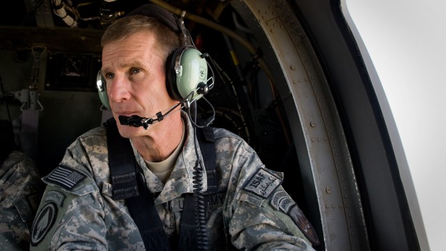General McChrystal Travels To Kandahar