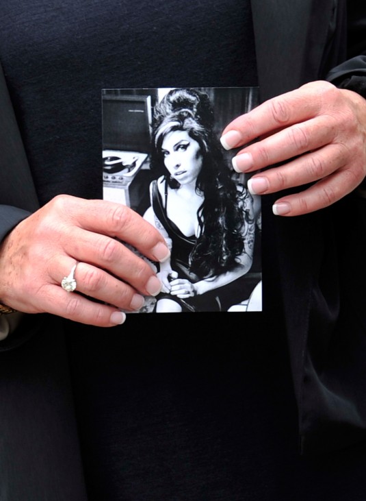 Family And Friends Attend The Funeral Of Singer Amy Winehouse