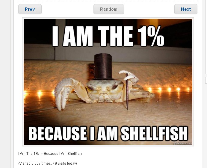 Internet-Meme 2011: The Fancy Crab