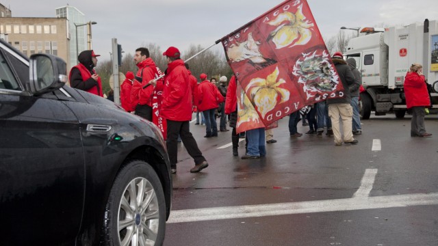 Public-sector strike  in Belgium