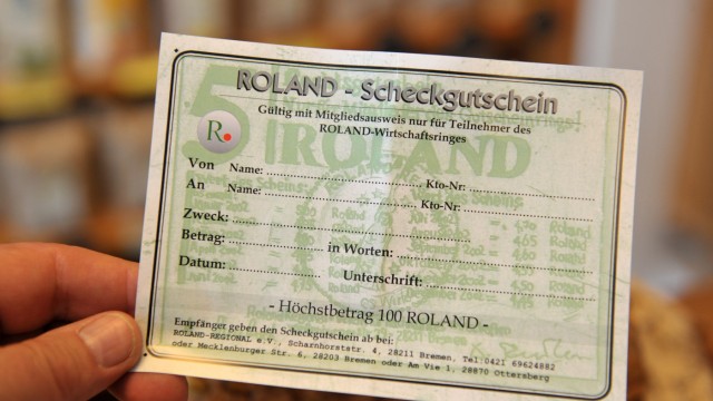 Regiogeld Roland aus Bremen