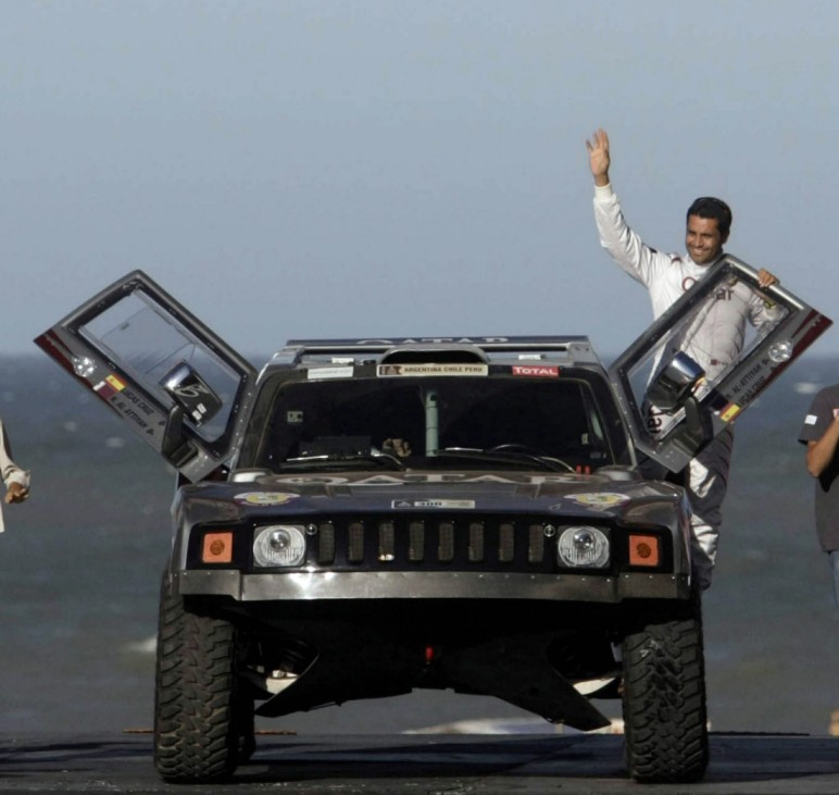 Symbolic start of Rally Dakar 2012