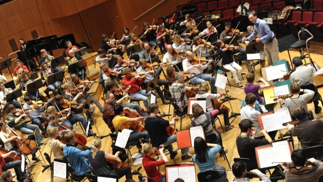 Jugendsinfonieorchester in der Philharmonie in München, 2010