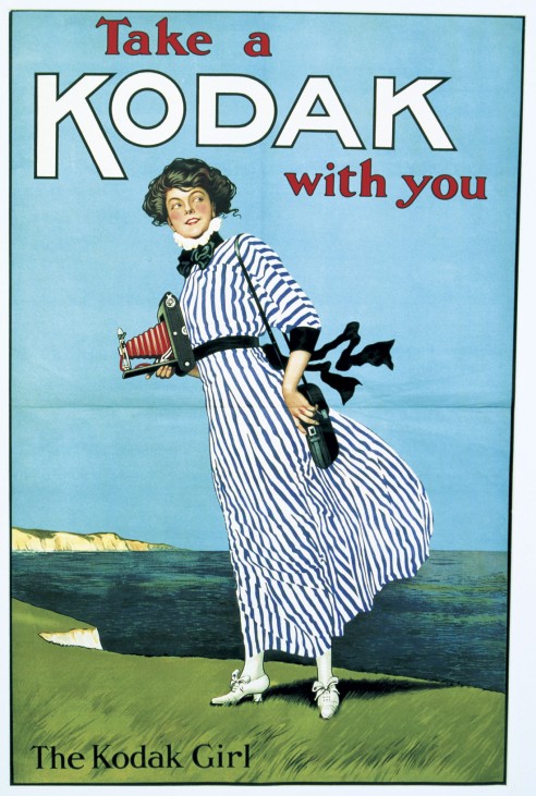 The Kodak Girl, 1910.