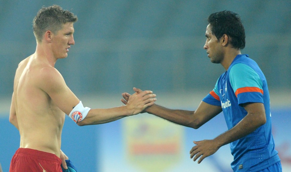 Testspiel Nationalmannschaft Indien - FC Bayern Muenchen