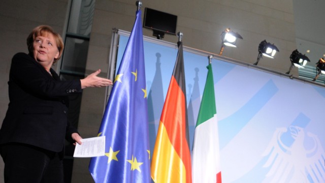 Euro-Krise: Sie muss den Weg weisen - Bundeskanzlerin Merkel steht in der Euro-Krise in der Pflicht.