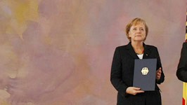 Angela Merkel, Horst Köhler, Reuters