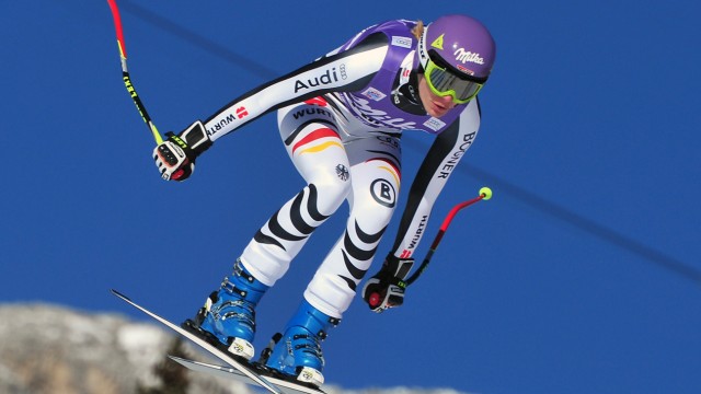 Sport kompakt: Dritter Platz in Cortina d'Ampezzo: Maria Höfl-Riesch.
