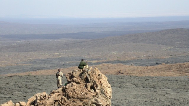 Deutsche Touristen in Äthiopien getötet: Reisen unter Militärschutz: Die Region um den Vulkan Erta Ale in der Danakil-Senke ist wunderschön, birgt aber auch große Risiken