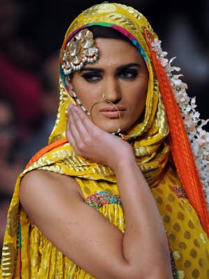 Modewoche Karachi, Pakistan, Foto: AFP