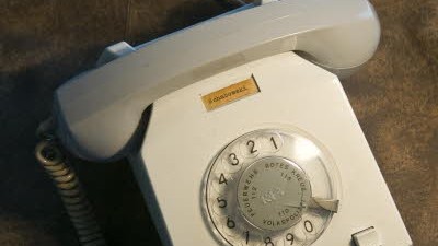 20 Jahre Mauerfall: Das Vorwende-Telefon von Günter Schabowski.