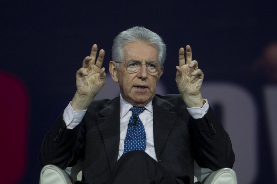 Mario Monti Italian premier