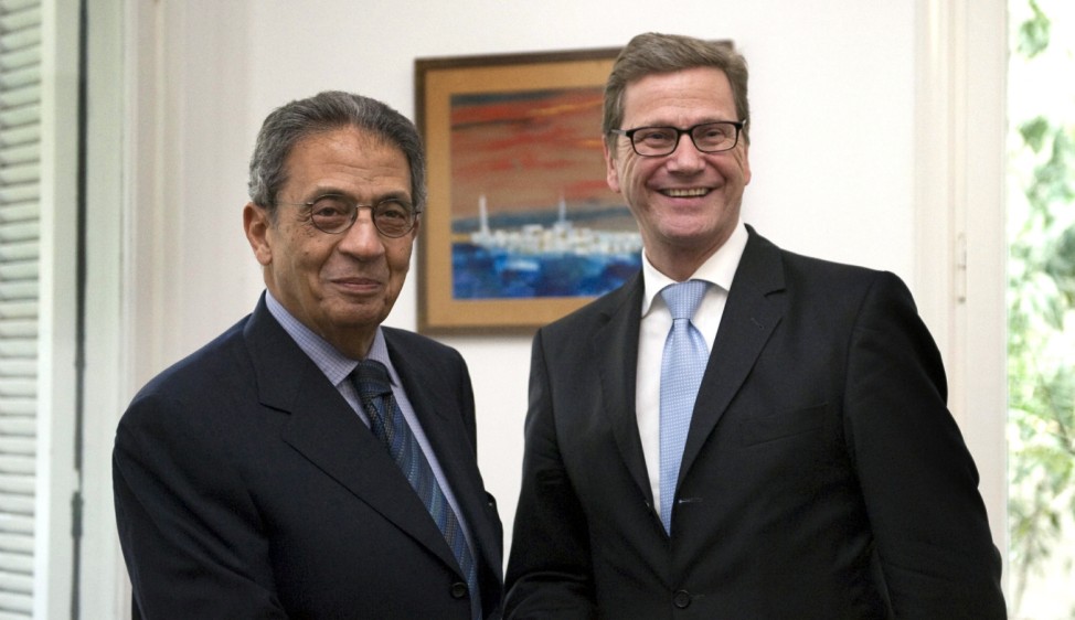 Außenminister Westerwelle besucht Aegypten