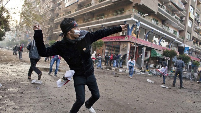 Clashes Continue In Streets Of Cairo