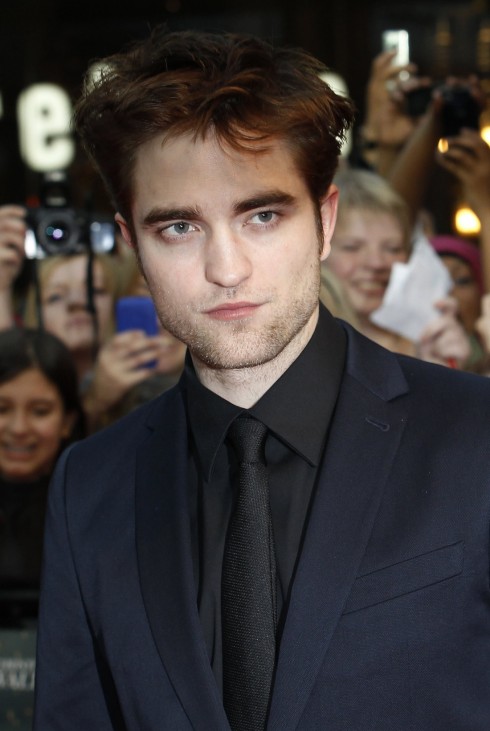 Actor Pattinson poses for photographers at the premiere of Water for Elephants at the Westfield in London